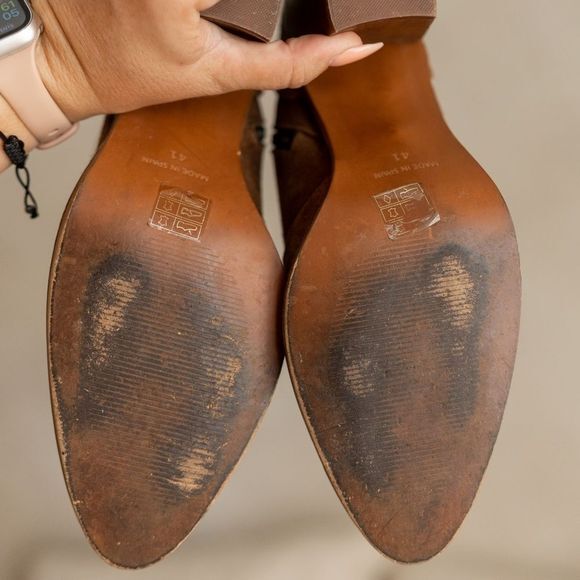 Women’s Crosswalk Brown Suede Ankle Boots size 41 (US 10) - Picture 9 of 12